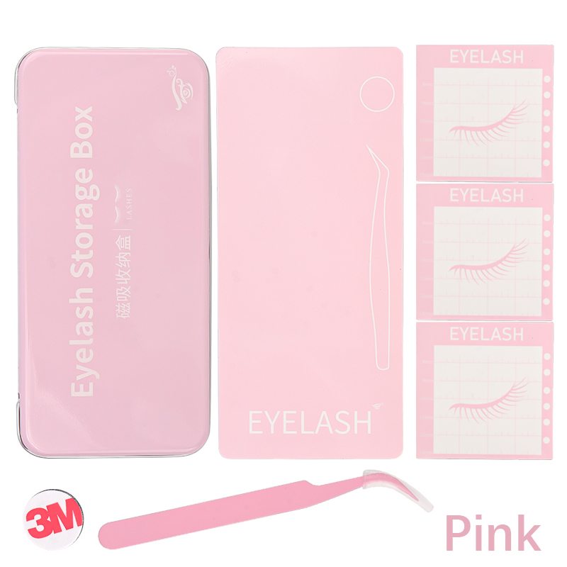 Lash Tray Organizer - صندوق تخزين مغناطيسي لتمديد الرموش، حقيبة