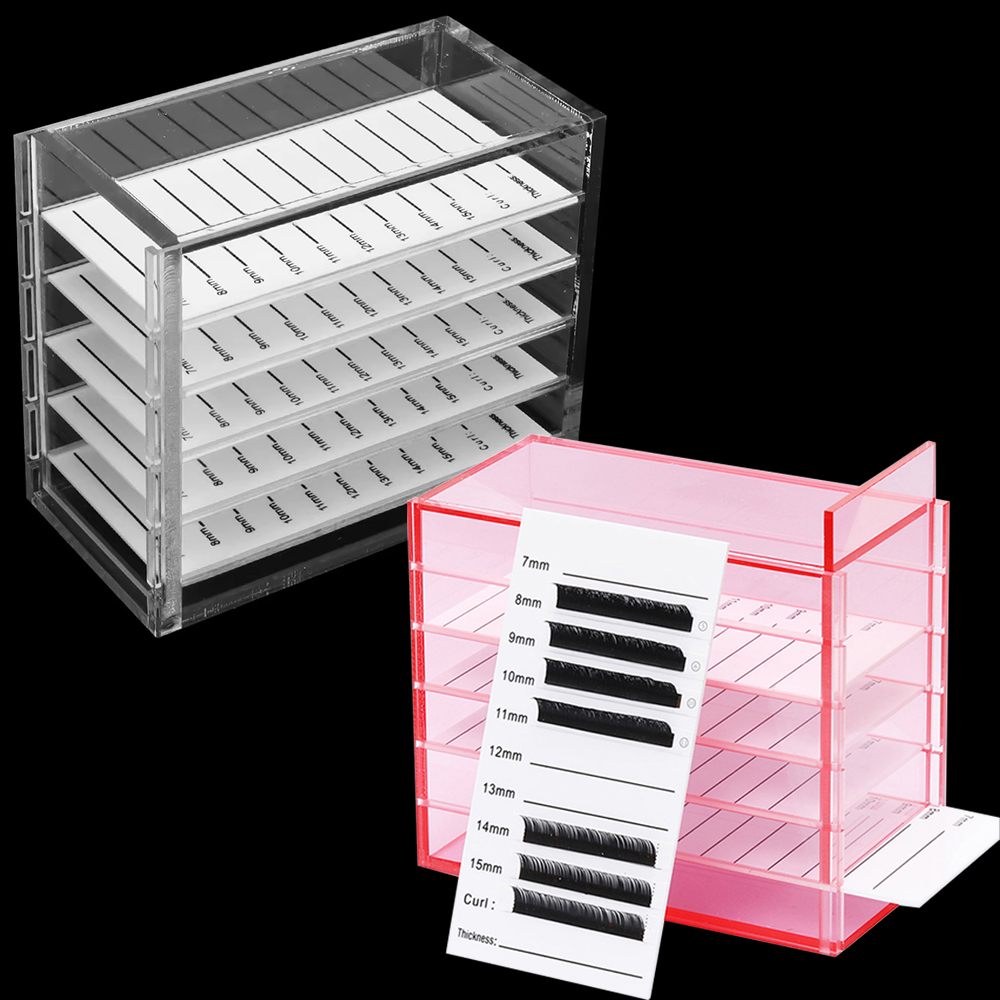 Lash Tray Organizer - صندوق تخزين ملحقات الرموش 5 طبقات