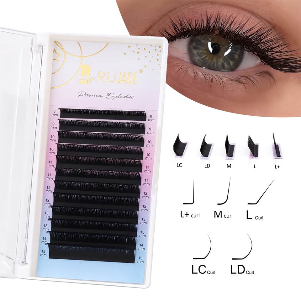 Eyelash Extension Maps - رموش لاشروجادي L L+ LC LD