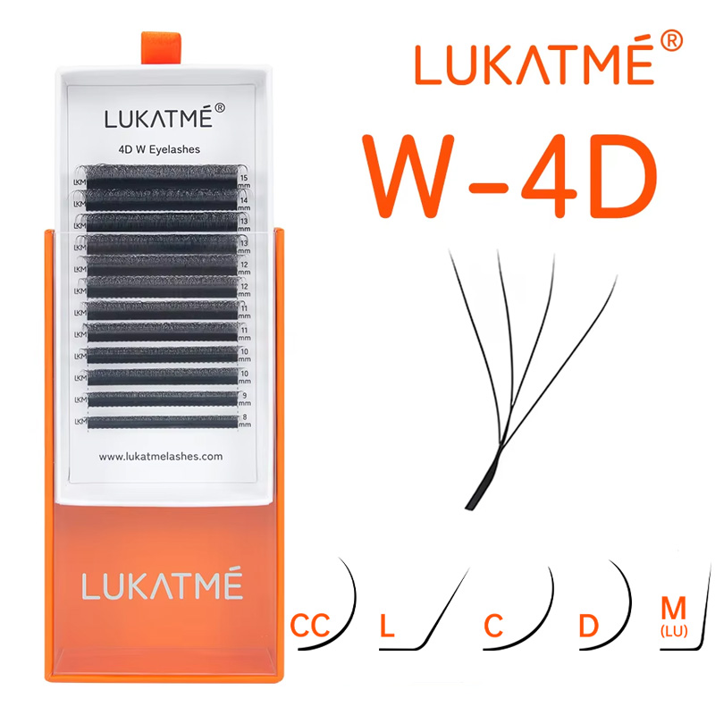 Lash Tray Organizer - رموش LUKATME على شكل W رباعية