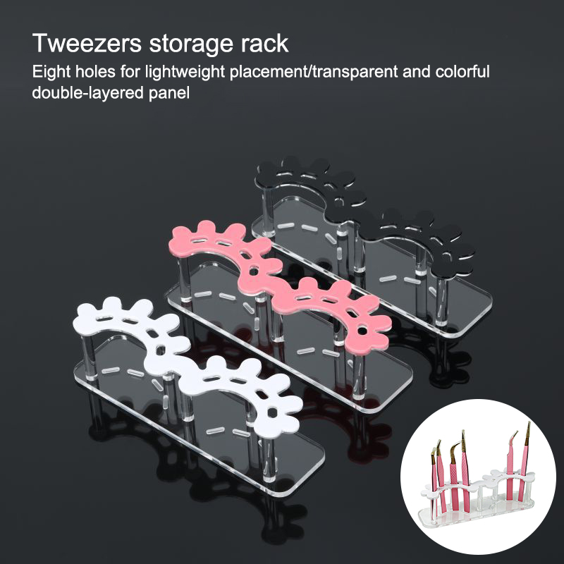 Lash Tray Organizer - حامل جديد من الأكريليك لتخزين ملاقط
