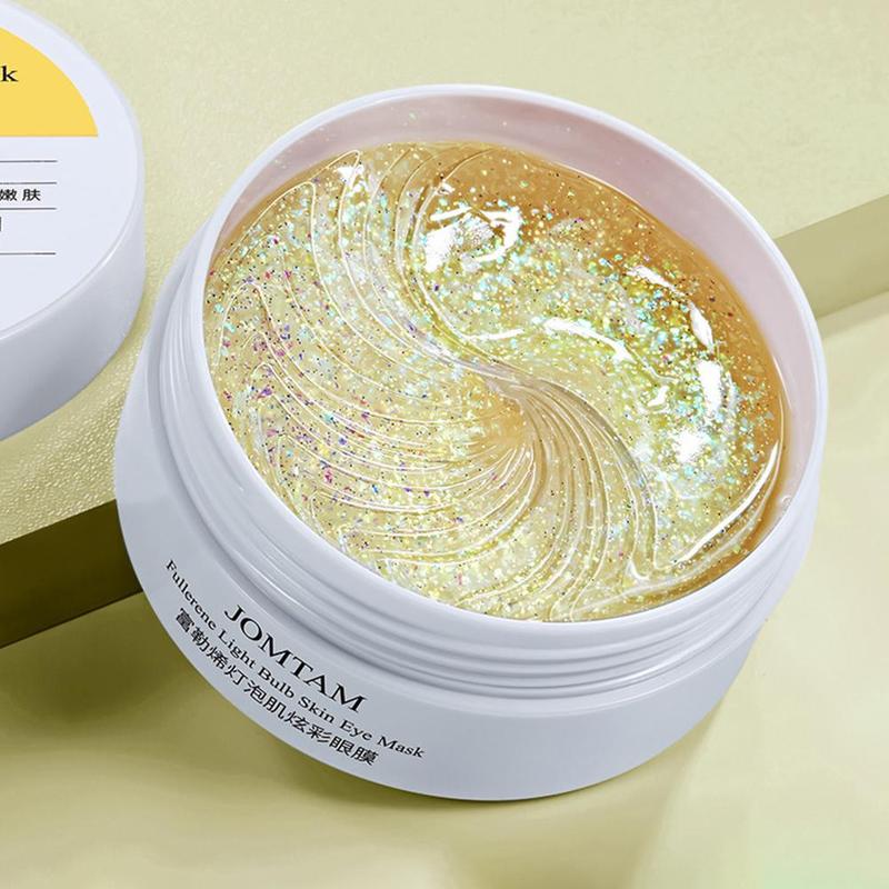 Under Eye Gel - 60 قطعة Fullerene لمبة العضلات مشرق