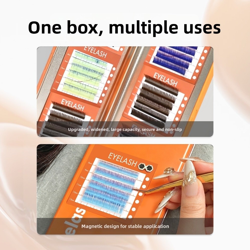 صندوق تخزين مغناطيسي محمول للر - مراجعة Lash Tray Organizer وسعره