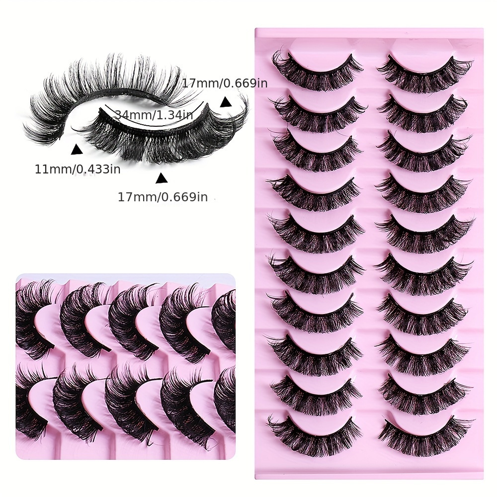 رموش صناعية سميكة ومتجعدة ، رم - مراجعة Eyelash Extension Maps وسعره