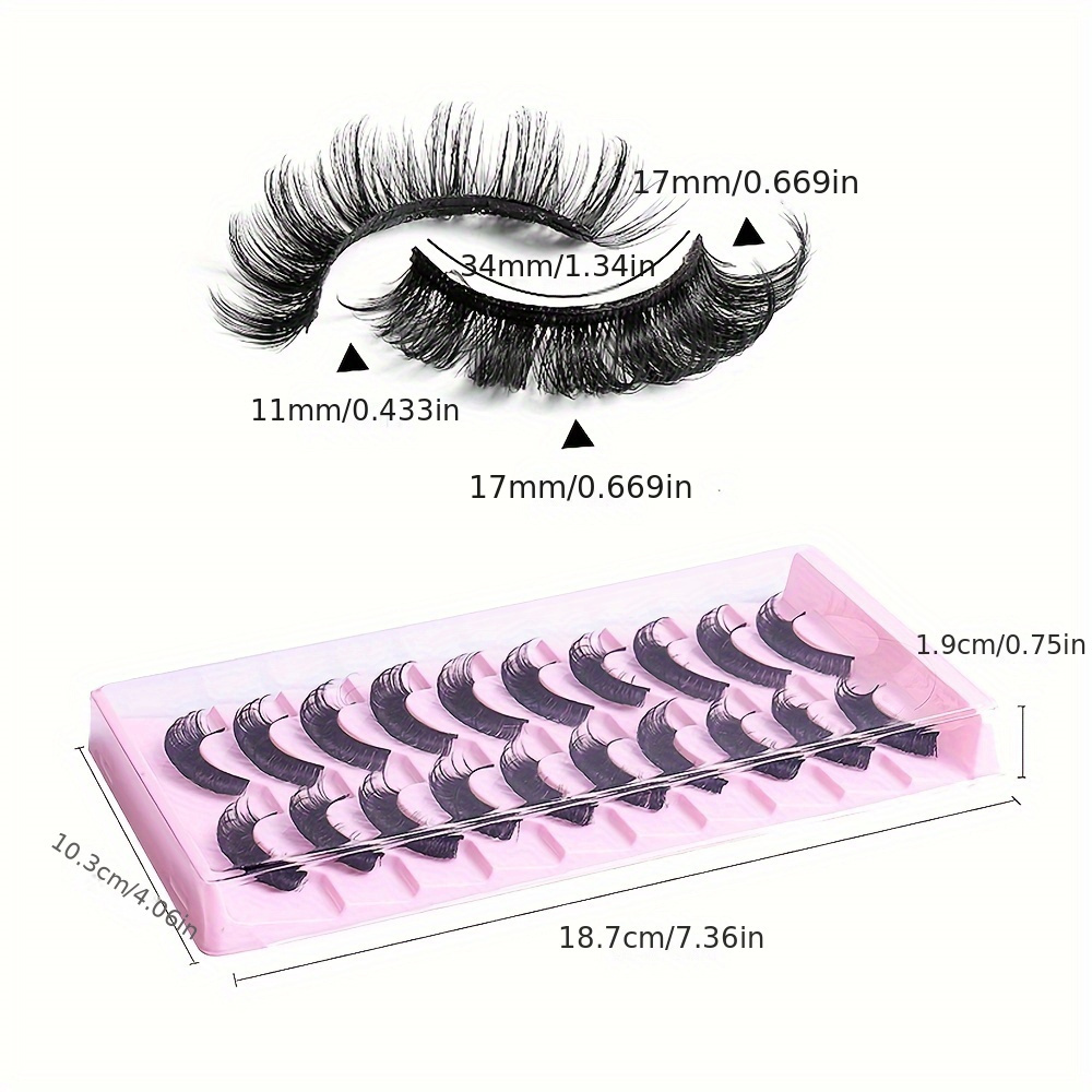 رموش صناعية سميكة ومتجعدة ، رم - مراجعة Eyelash Extension Maps وسعره
