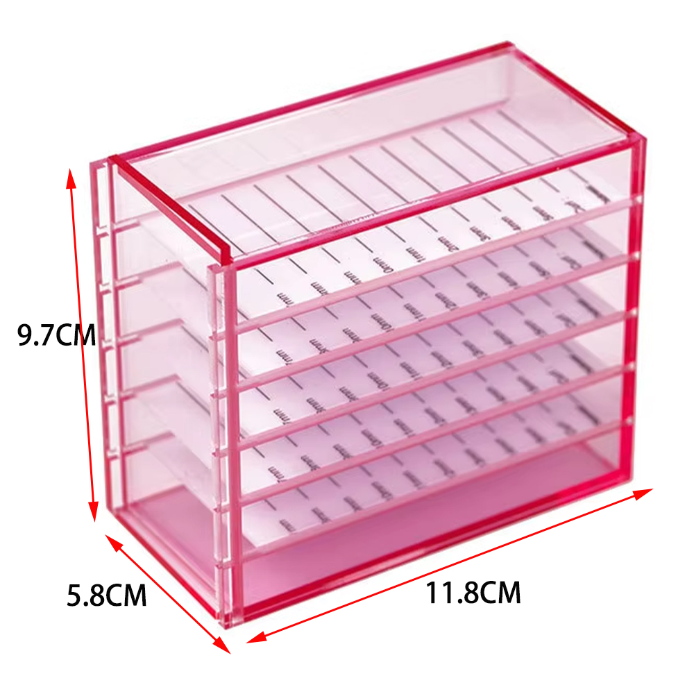 صندوق تخزين ملحقات الرموش 5 طب - مراجعة Lash Tray Organizer وسعره