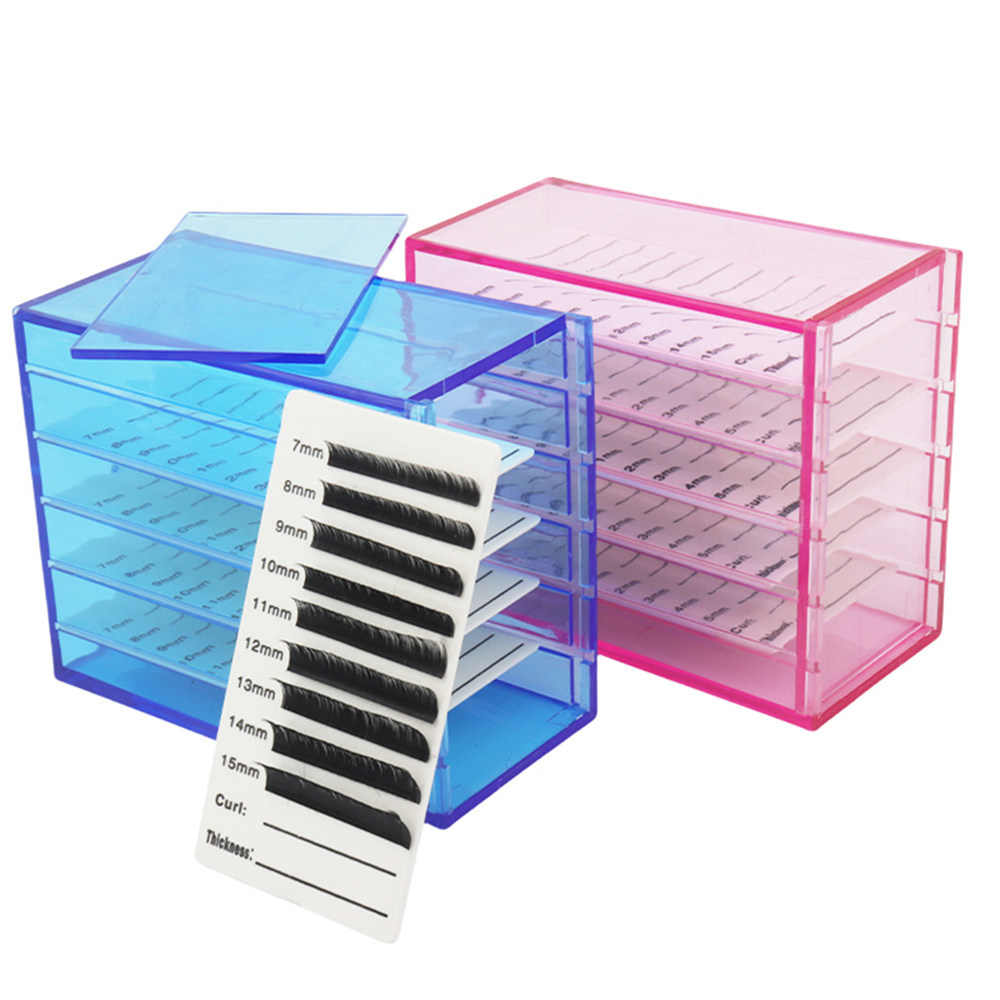 صندوق تخزين ملحقات الرموش 5 طب - مراجعة Lash Tray Organizer وسعره