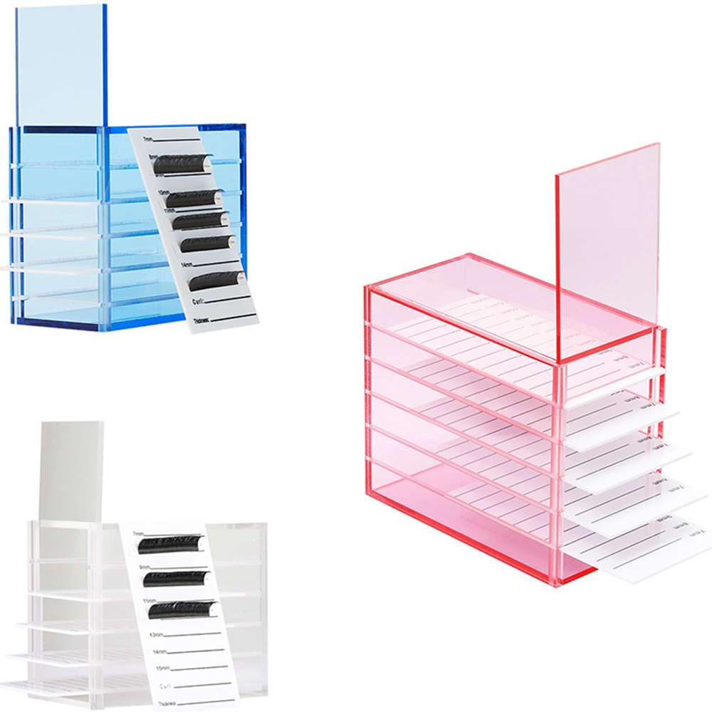صندوق تخزين ملحقات الرموش 5 طب - مراجعة Lash Tray Organizer وسعره