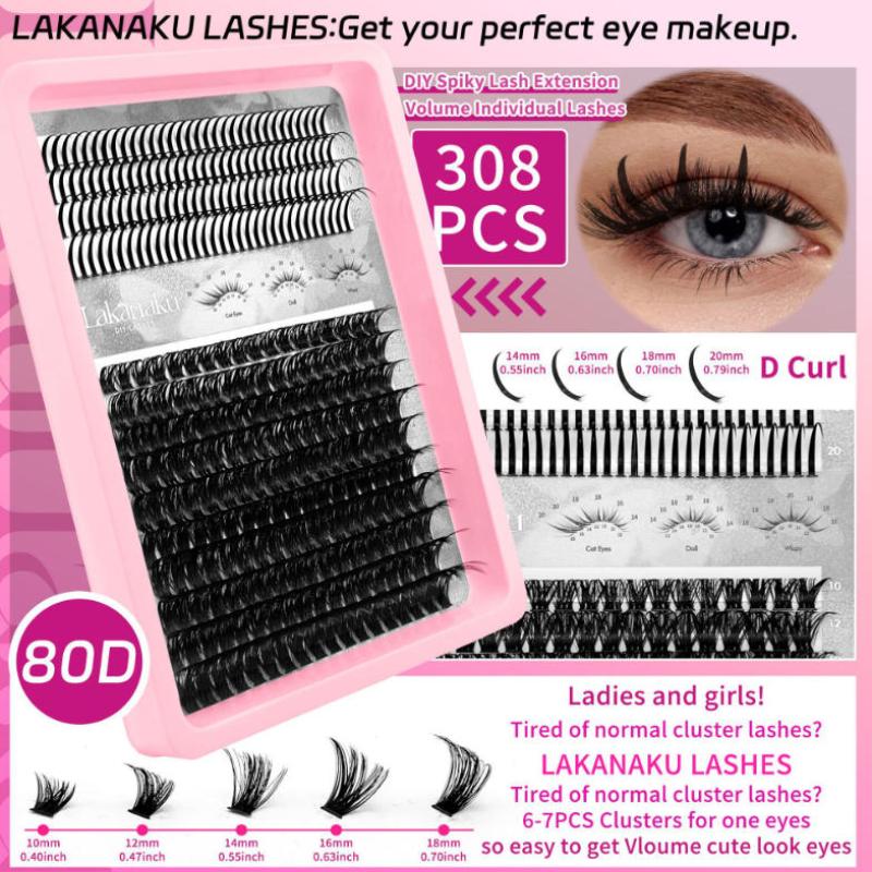 مجموعة واحدة من رموش فردية للت - مراجعة Eyelash Extension Cluster وسعره