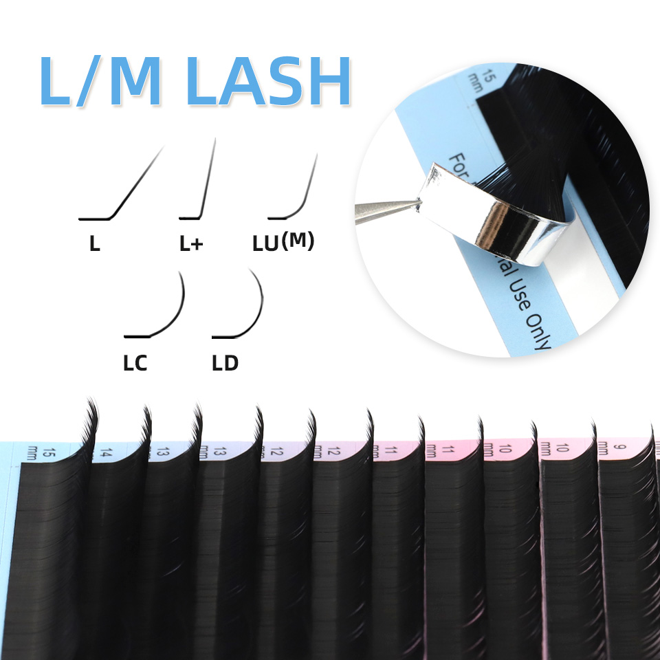 رموش لاشروجادي L L+ LC LD LU(M - مراجعة Eyelash Extension Maps وسعره