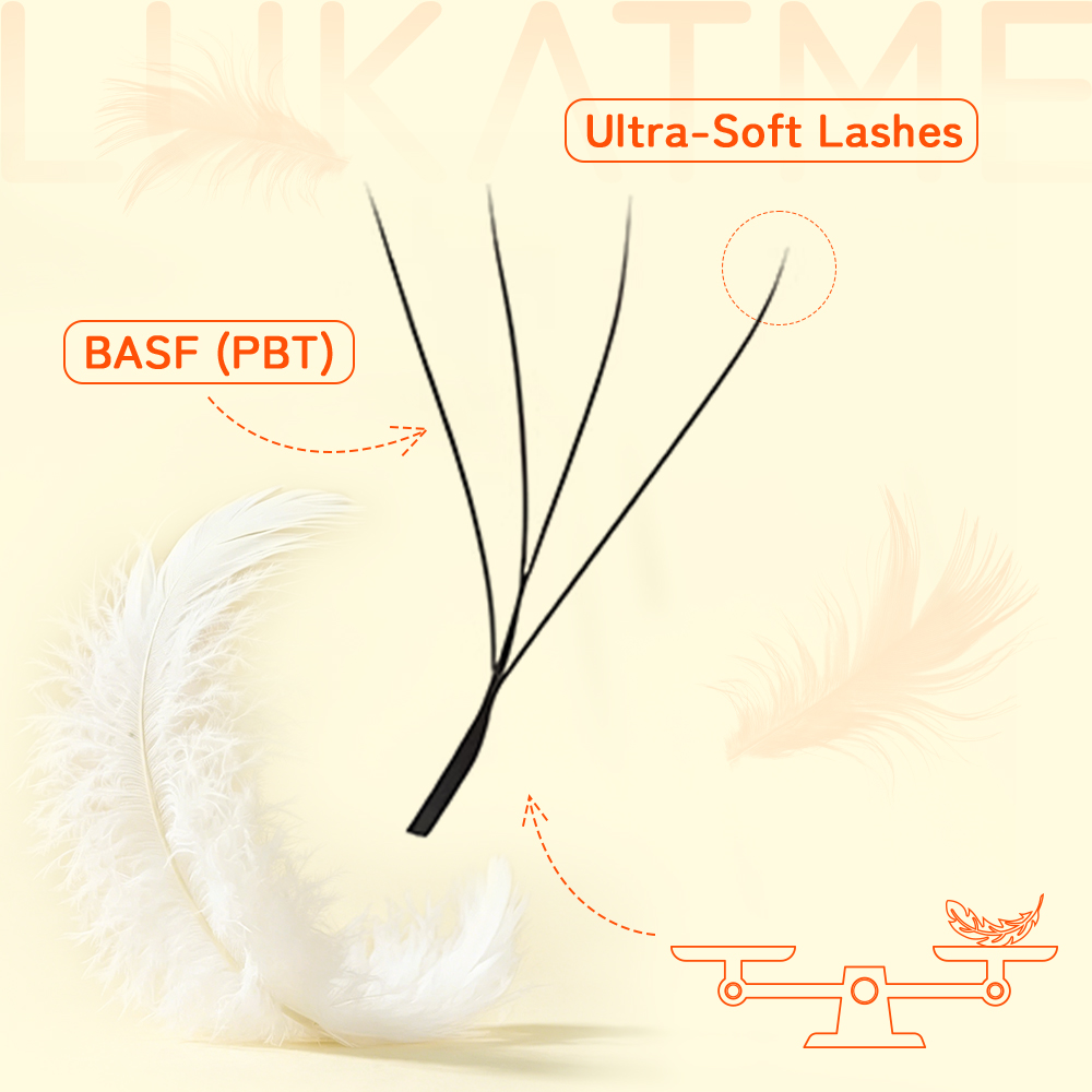 رموش LUKATME على شكل W رباعية  - مراجعة Lash Tray Organizer وسعره