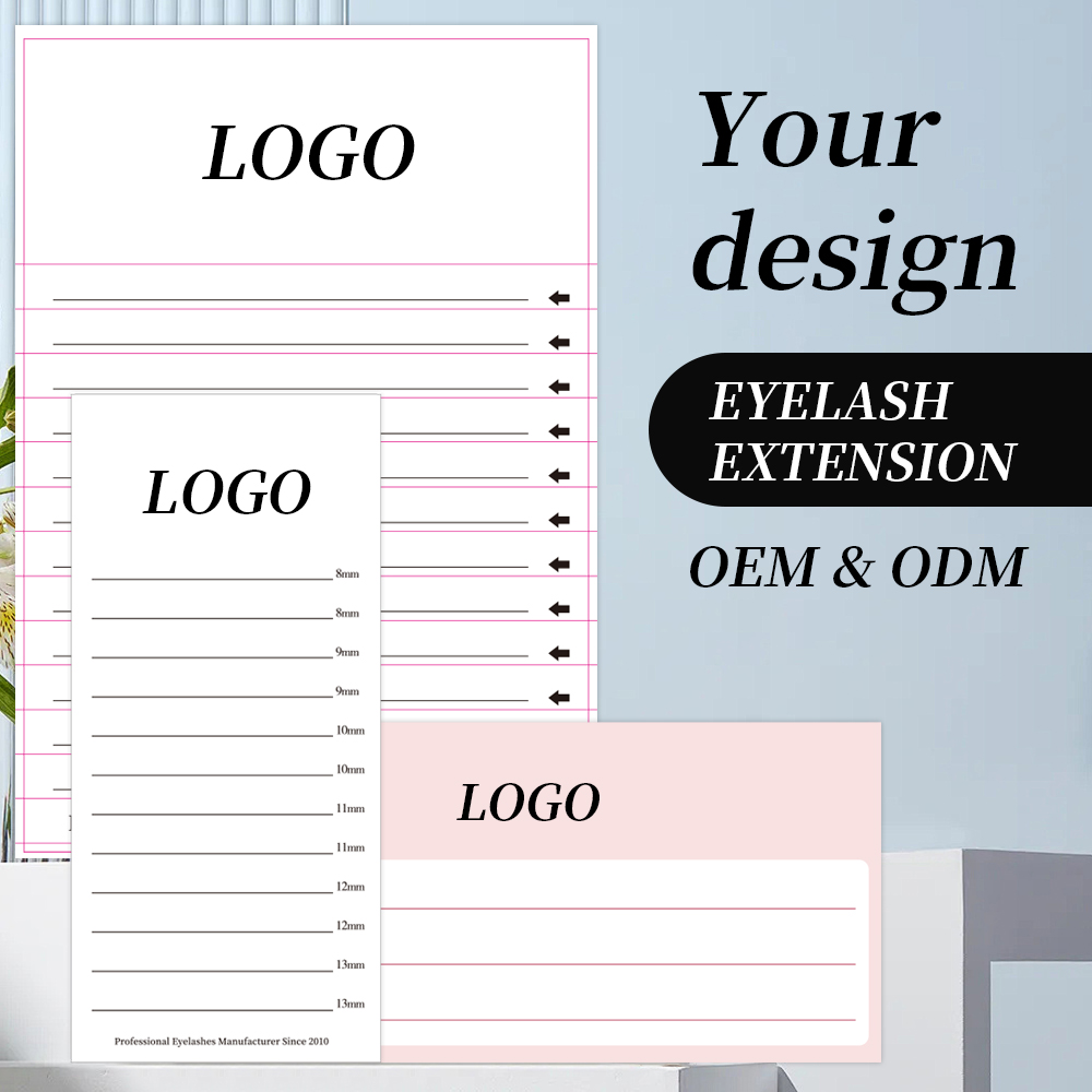 رموش صناعية مخصصة بتصميم شعار  - مراجعة Eyelash Extension Logo وسعره