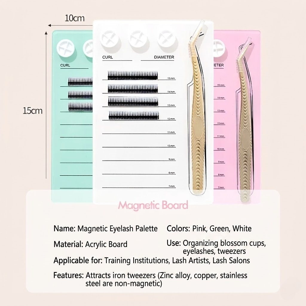 حامل مغناطيسي لرموش العين الاص - مراجعة Lash Tray Organizer وسعره