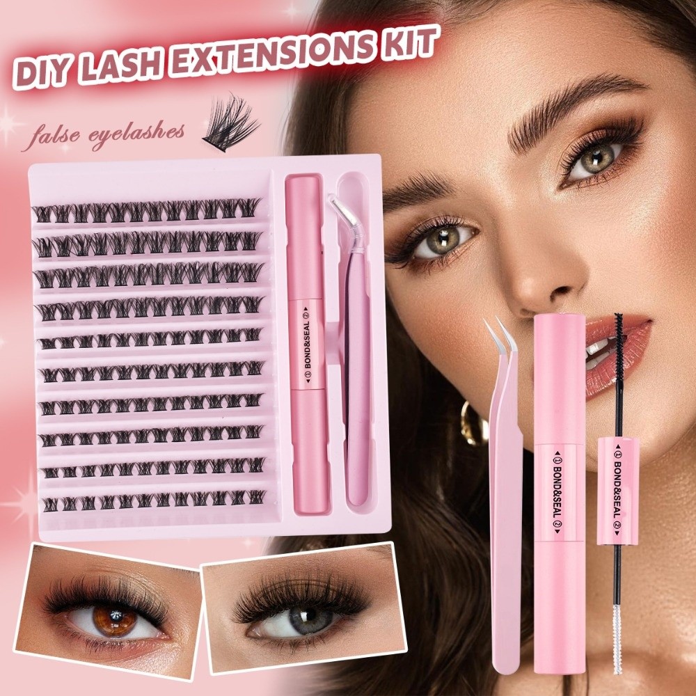 رموش صناعية عالية الجودة بتصمي - مراجعة Eyelash Extension Cluster وسعره