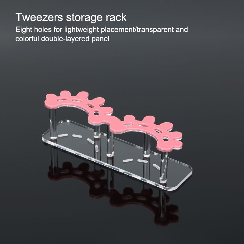 حامل جديد من الأكريليك لتخزين  - مراجعة Lash Tray Organizer وسعره