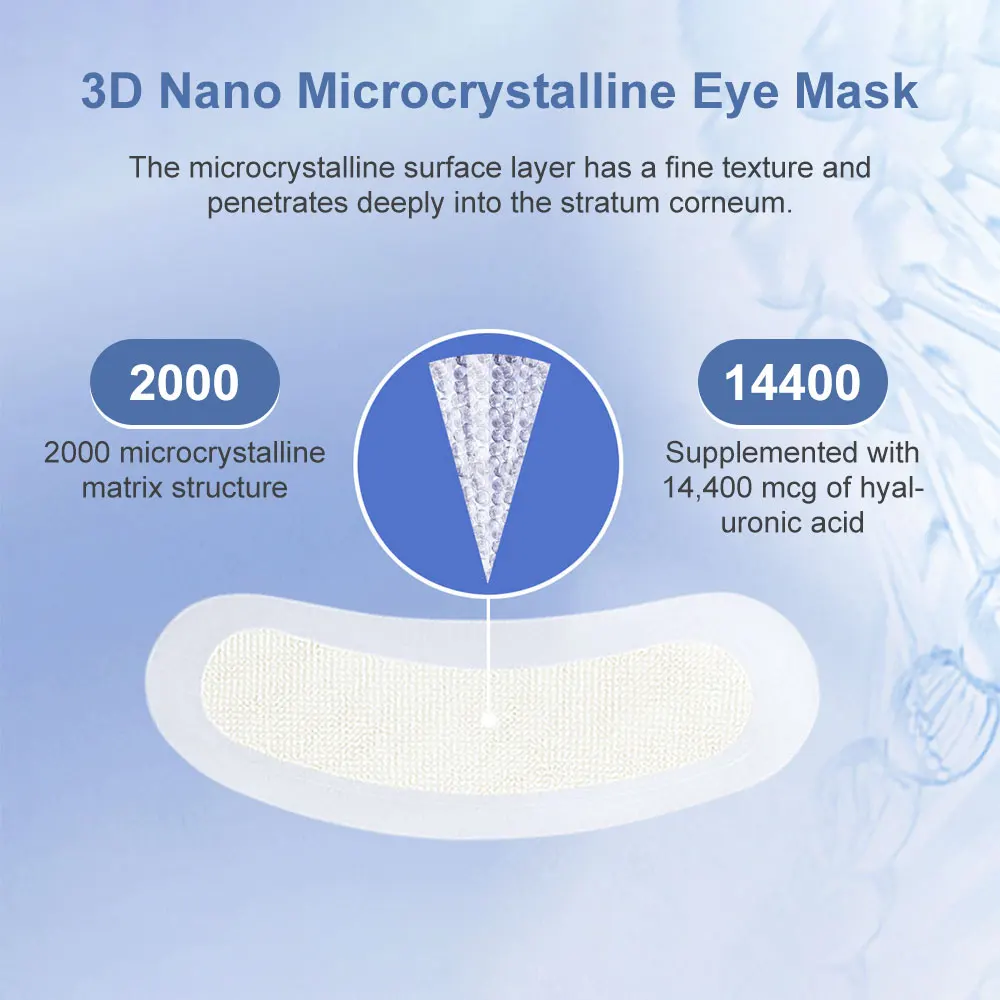 لصقات العين بتقنية النانو المي - مراجعة Under Eye Gel وسعره