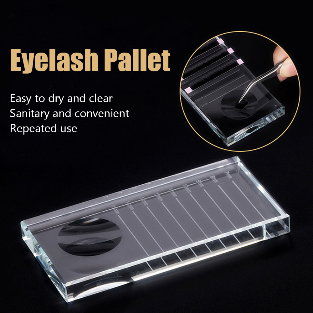 حامل رموش صناعية من الزجاج الك - مراجعة Lash Tray Organizer وسعره