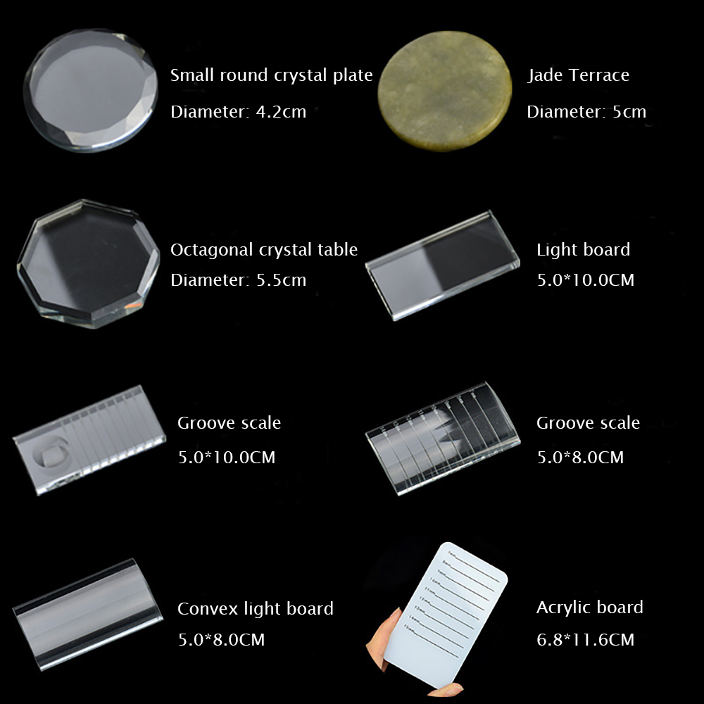 حامل رموش صناعية من الزجاج الك - مراجعة Lash Tray Organizer وسعره
