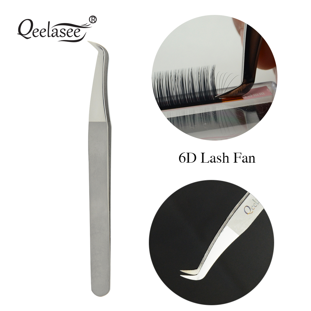 ملقط رموش Qeelasee AS09 من الف - مراجعة Eyelash Extension Logo وسعره