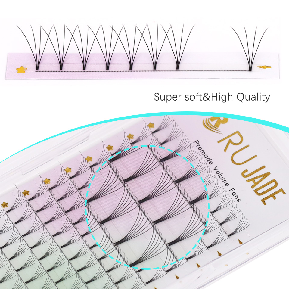 روجاد صواني رموش فوليوم روسية  - مراجعة Eyelash Extension Maps وسعره