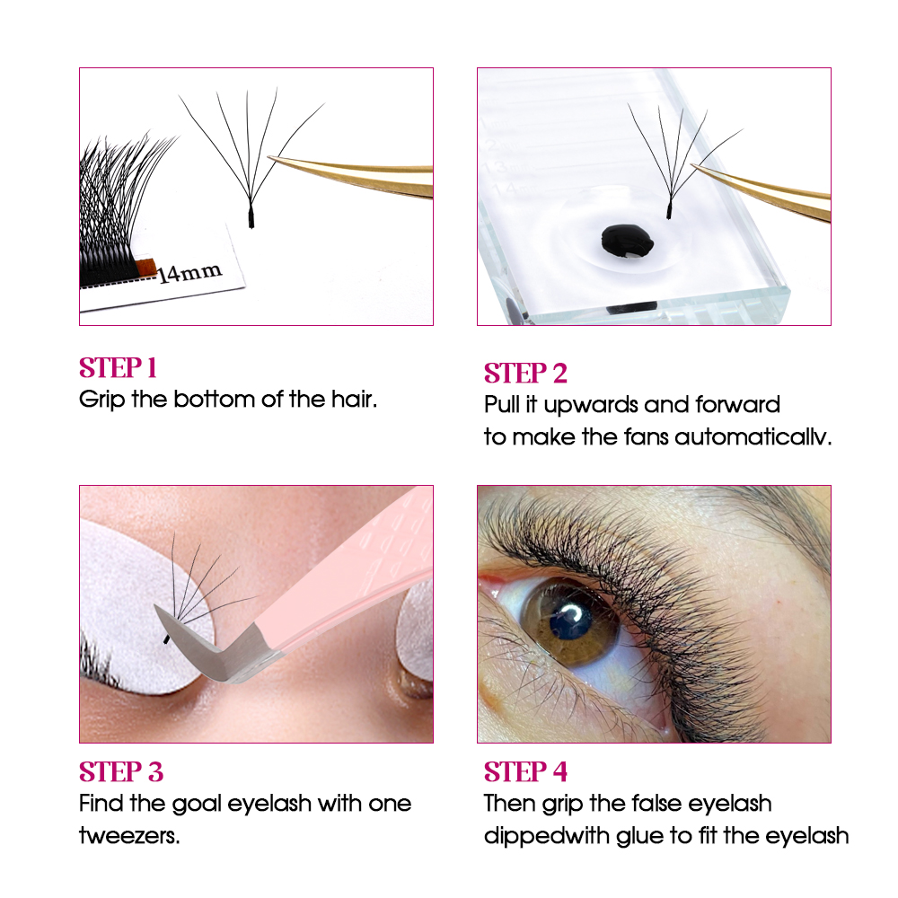 رموش فادفان 5D على شكل W باللو - مراجعة Eyelash Extension Logo وسعره